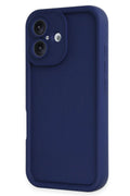 Apple iPhone 16 Uyumlu Kılıf Viera Silikon - Lacivert