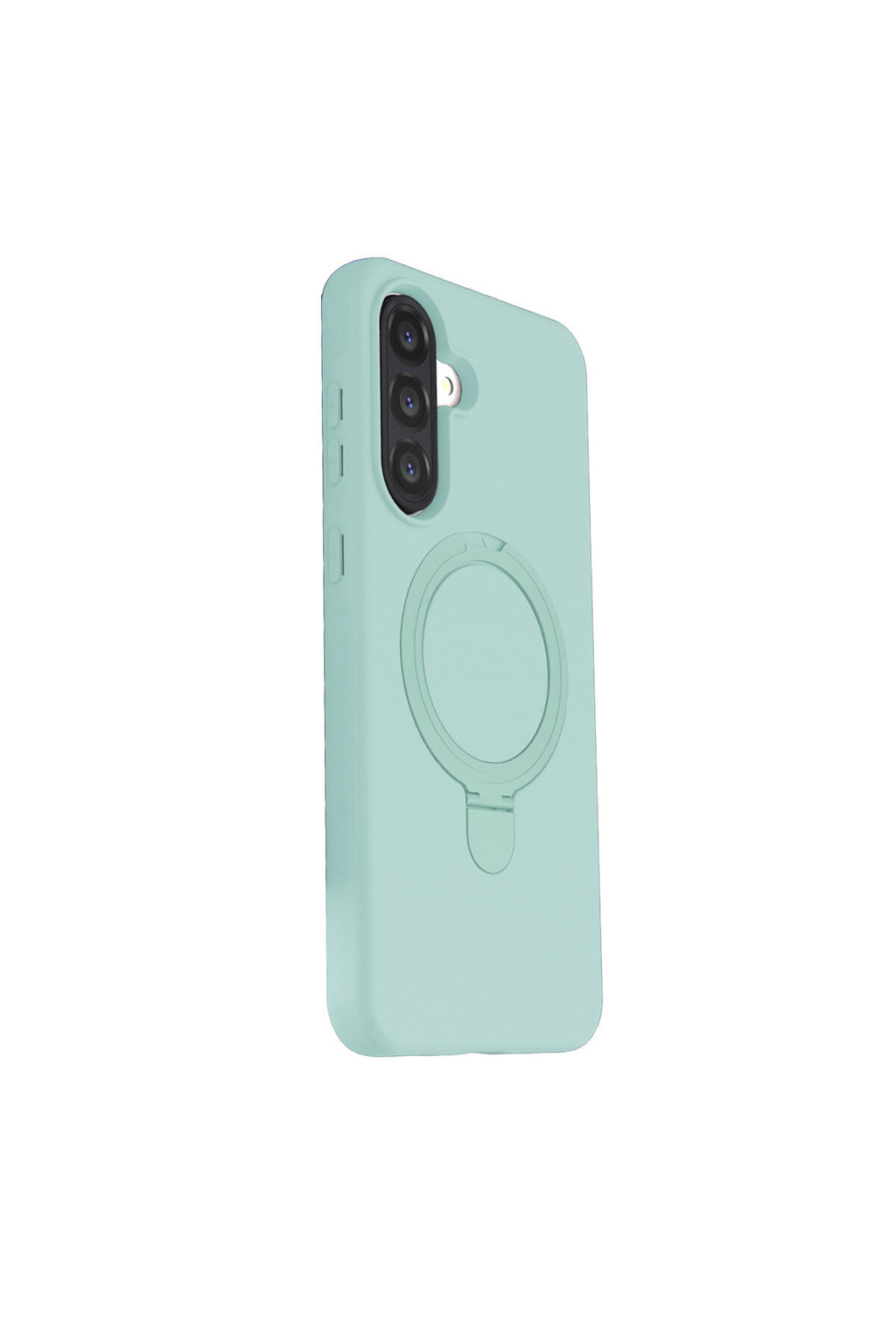 Samsung Galaxy A37 5G Uyumlu Regal Magsafe Standlı Kapak - Su Yeşili