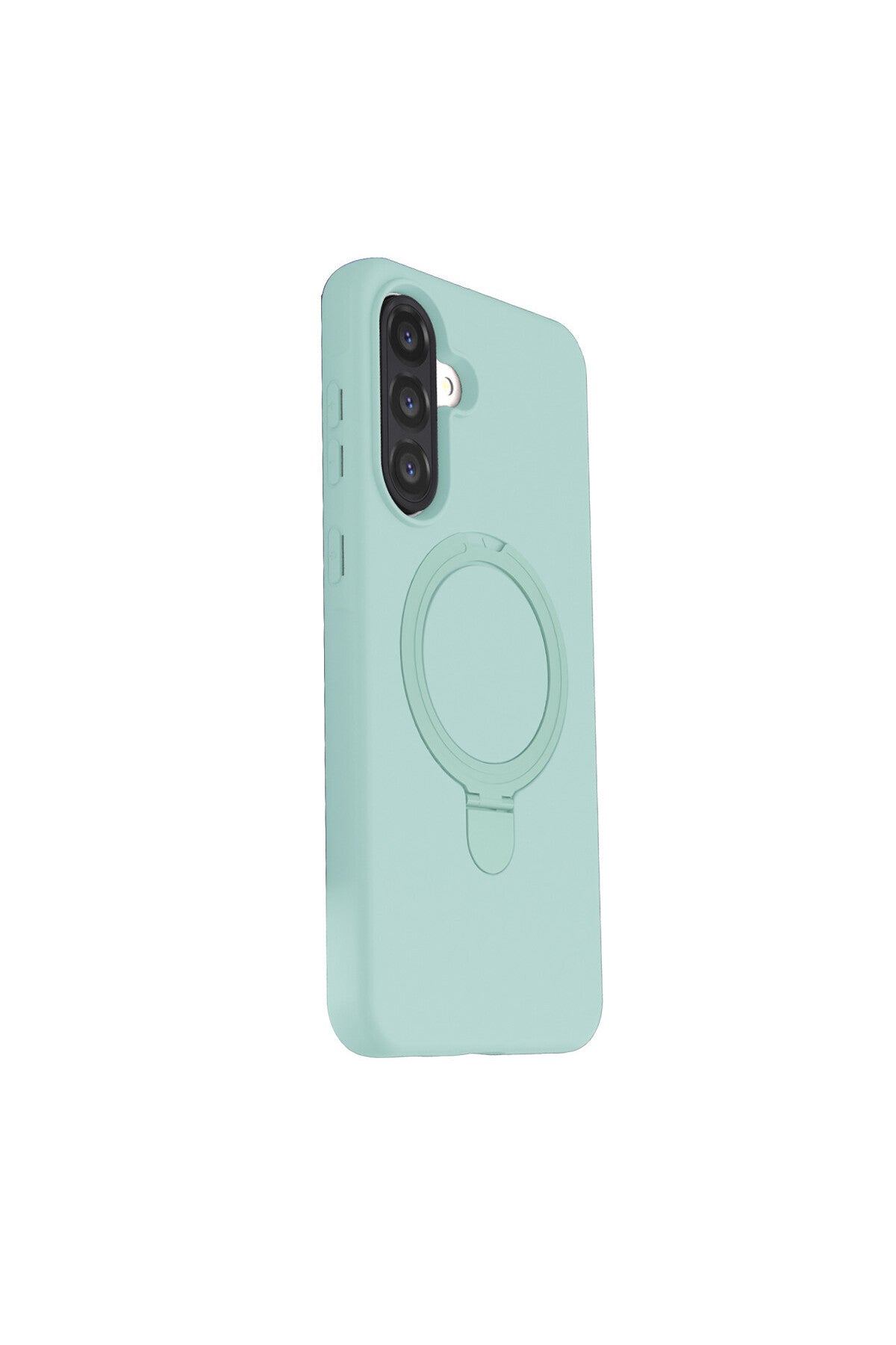 Samsung Galaxy A37 5G Uyumlu Regal Magsafe Standlı Kapak - Su Yeşili