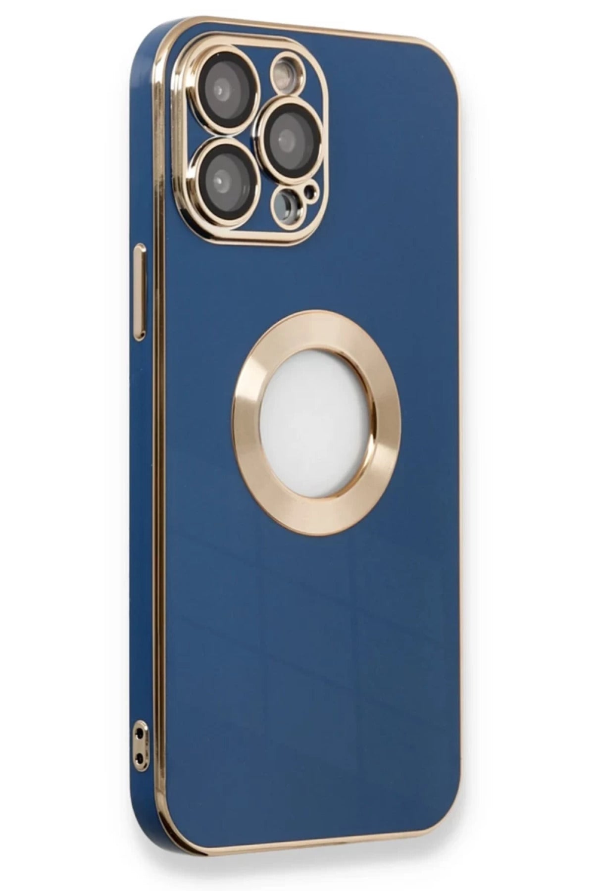 Apple iPhone 14 Pro Max Uyumlu Kılıf Store Silikon - Mavi