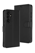 Samsung Galaxy A17 5G Uyumlu Trend S Plus Kapaklı Kılıf - Siyah