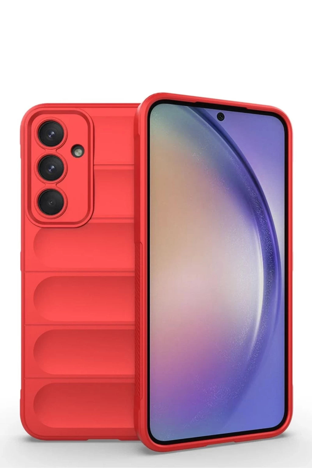 Samsung Galaxy M14 5G Uyumlu Kılıf Optimum Silikon - Kırmızı