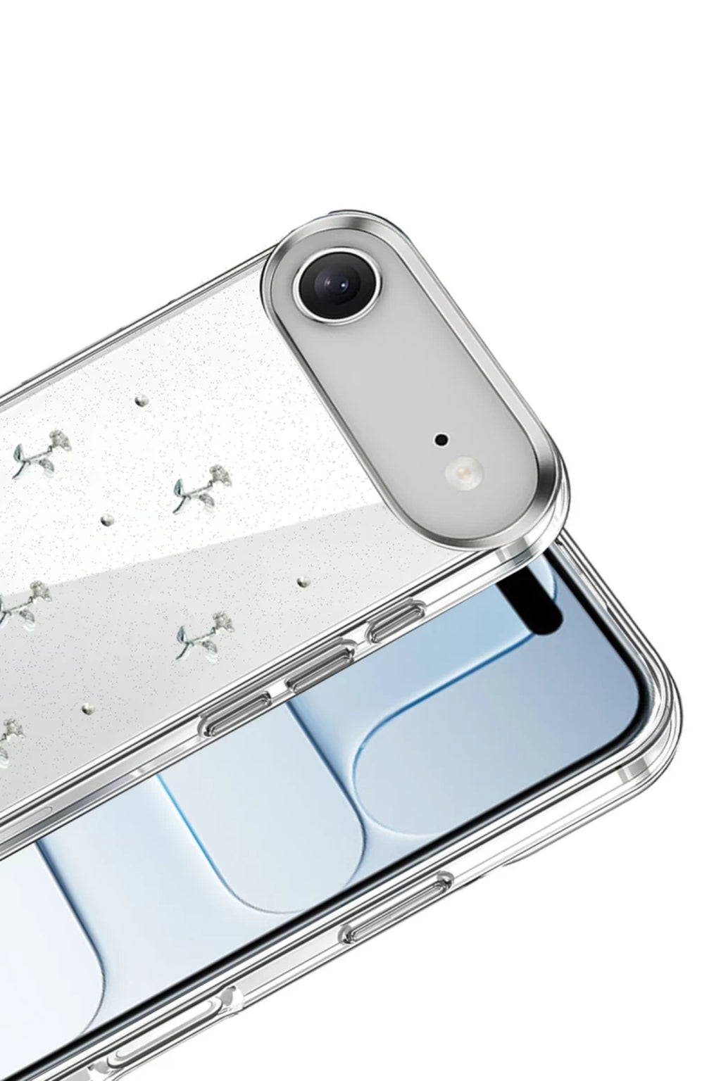 Apple iPhone 17 Air Uyumlu Fiyonk Desenli Kapak - Desen 4