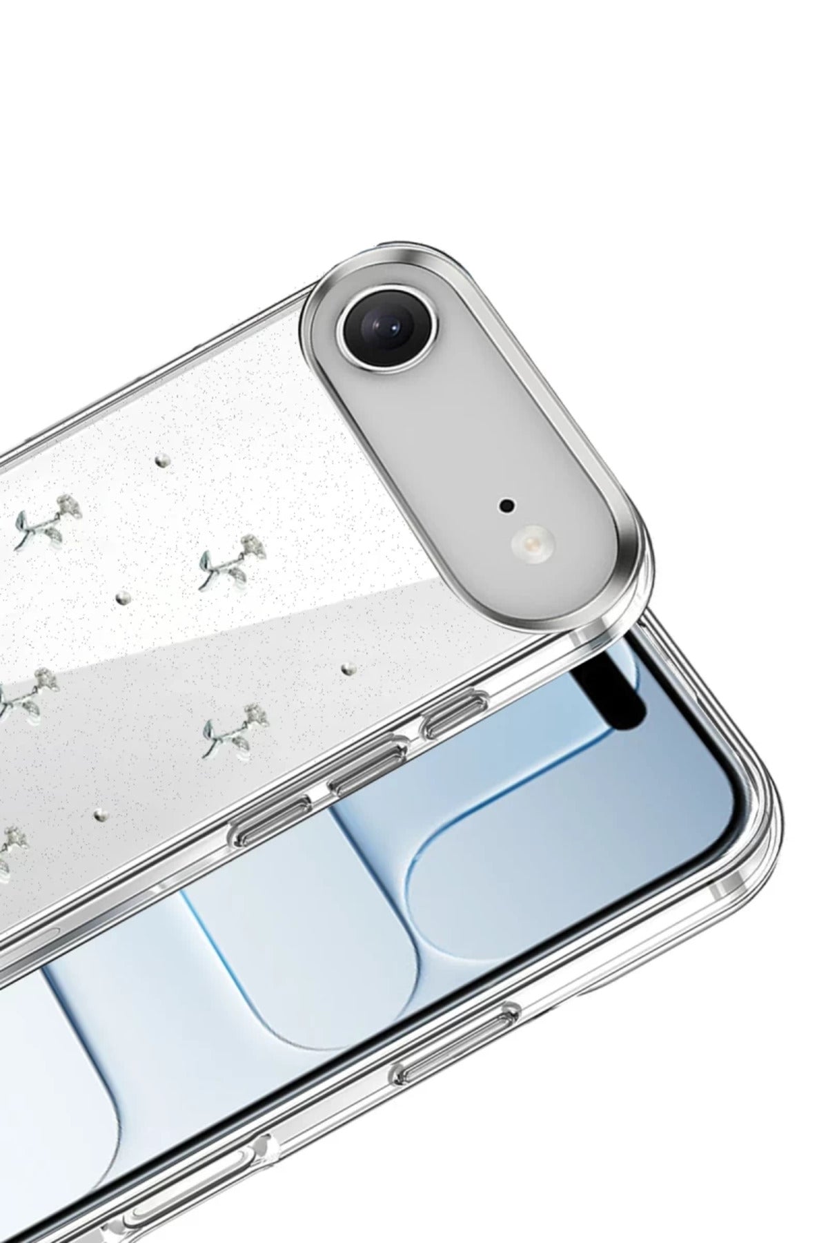 Apple iPhone 17 Air Uyumlu Fiyonk Desenli Kapak - Desen 4