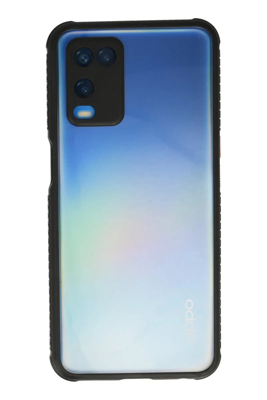 Oppo A54 4G Uyumlu Kılıf Miami Şeffaf Silikon - Siyah