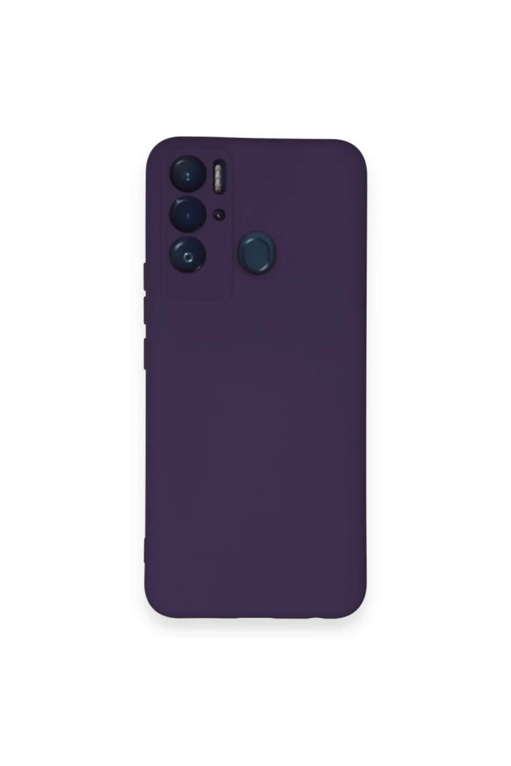 Tecno Pova Neo Kılıf Nano içi Kadife Silikon - Mor