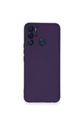 Tecno Pova Neo Kılıf Nano içi Kadife Silikon - Mor