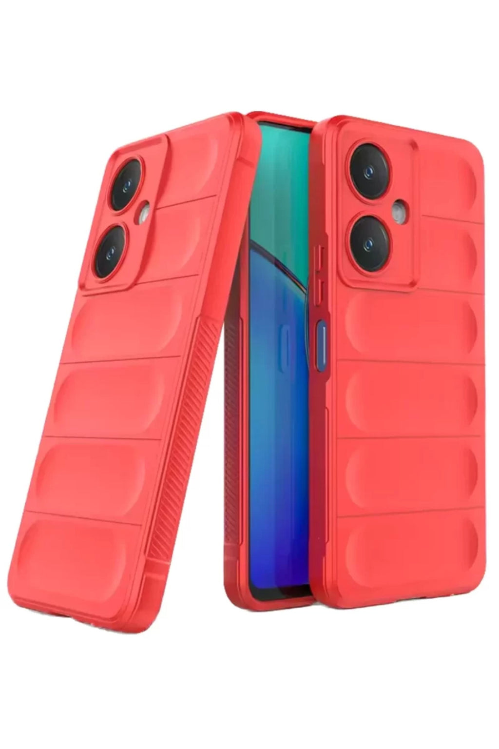 Vivo Y27 Uyumlu Kılıf Optimum Silikon - Kırmızı
