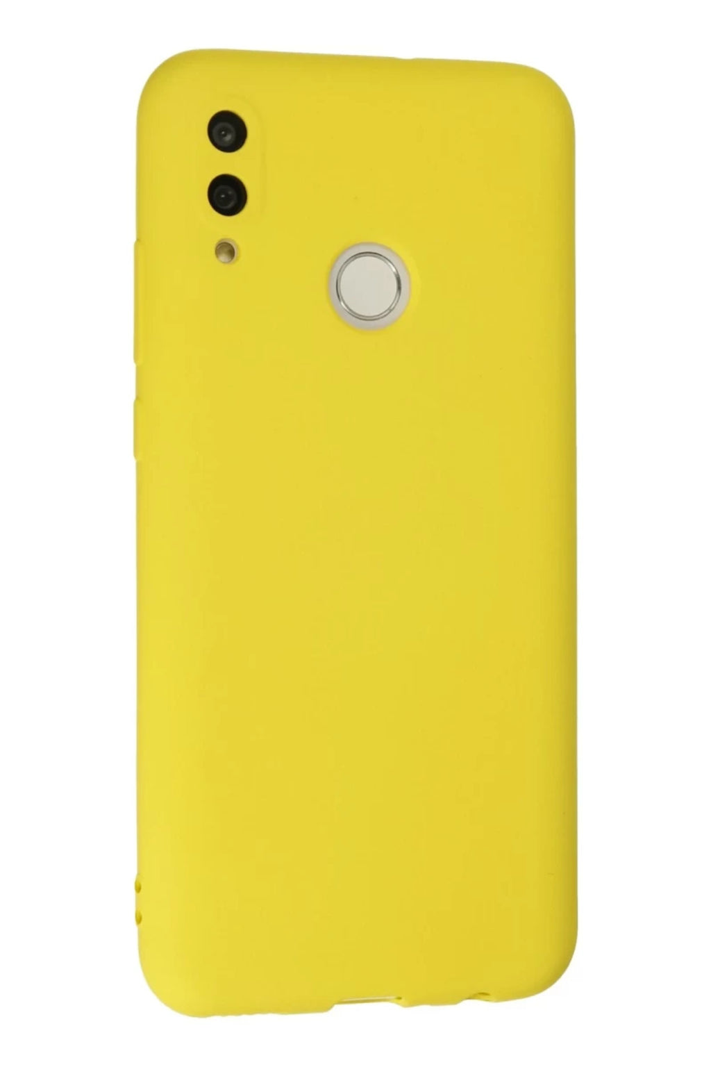Huawei P Smart 2019 Kılıf Nano içi Kadife Silikon - Sarı