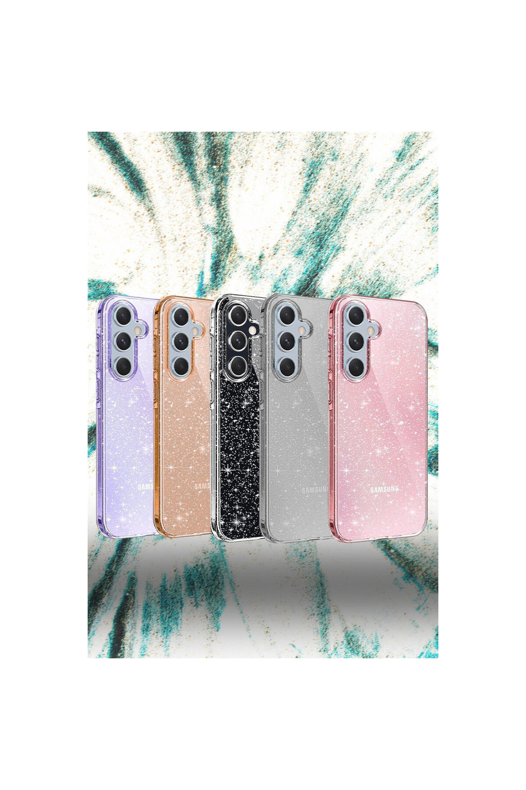 Samsung Galaxy A15 4G Uyumlu Kılıf Glow Kapak - Pembe
