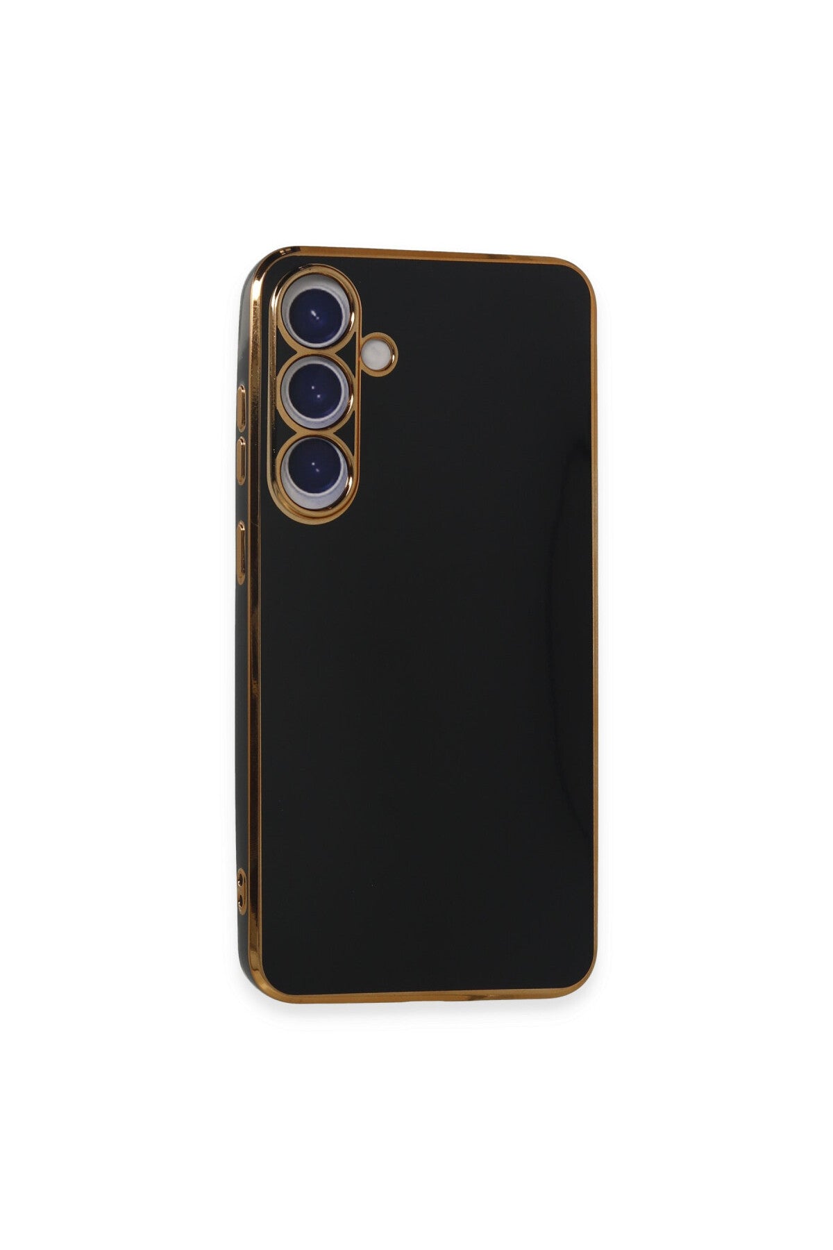 Samsung Galaxy S24 Uyumlu Kılıf Volet Silikon - Siyah