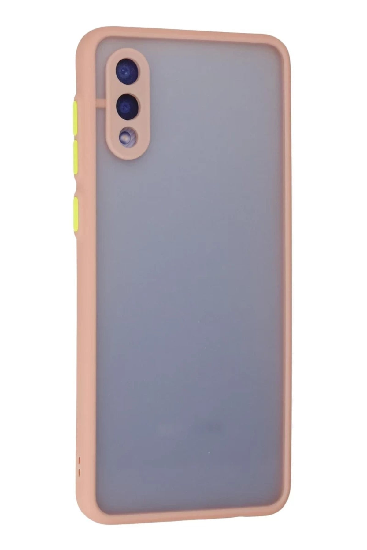 Samsung Galaxy A02 Uyumlu Kılıf Montreal Silikon Kapak - Pembe