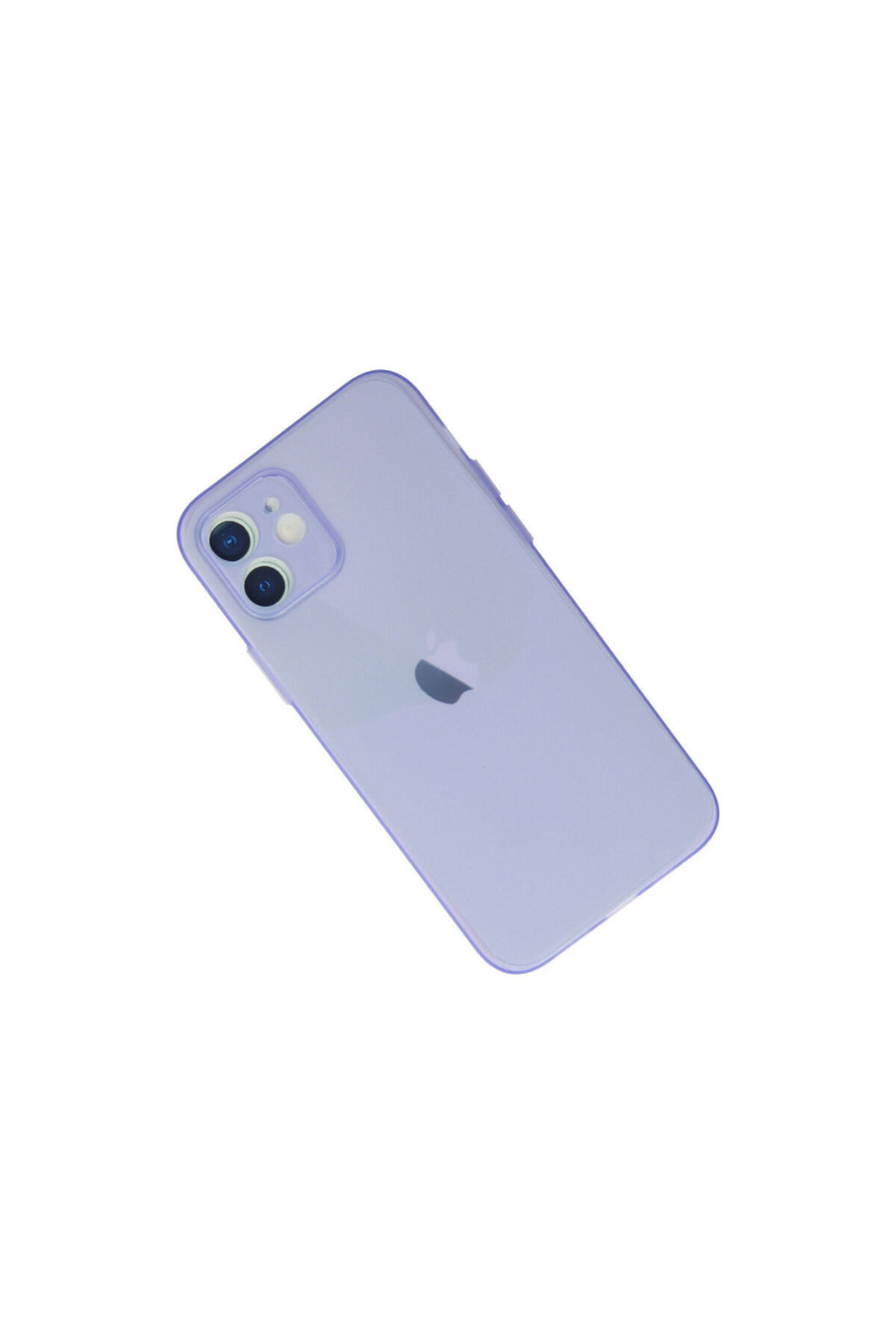 Apple iPhone 12 Uyumlu Kılıf Puma Silikon - Mor