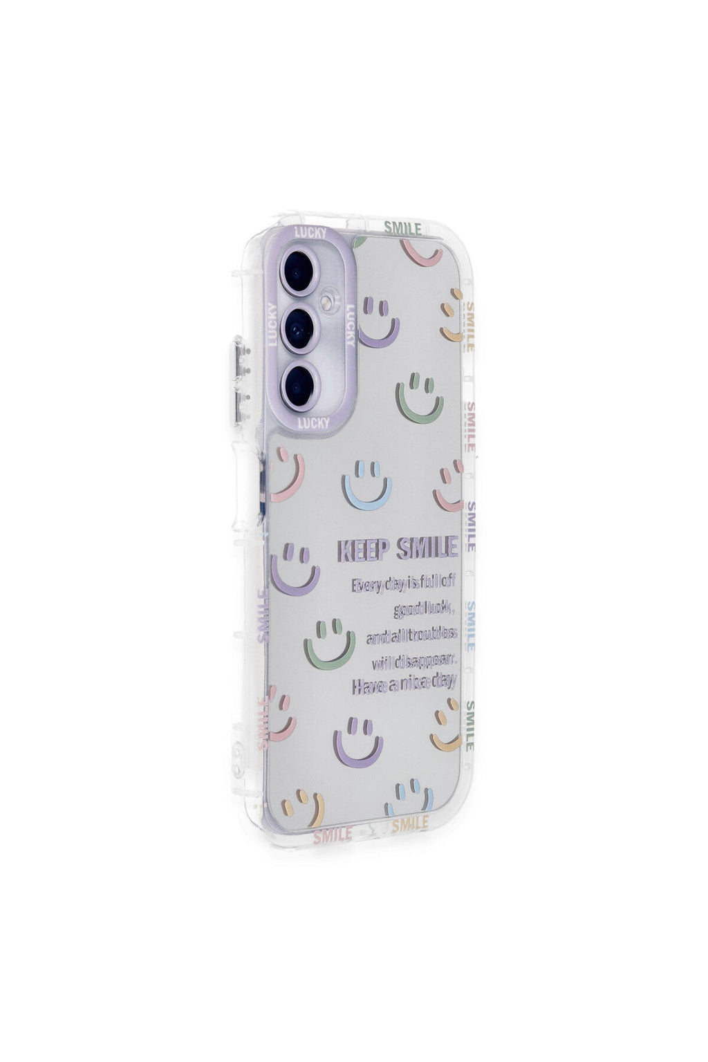 Samsung Galaxy A05S Uyumlu Kılıf Reflexion Desenli Kapak - Desen 2