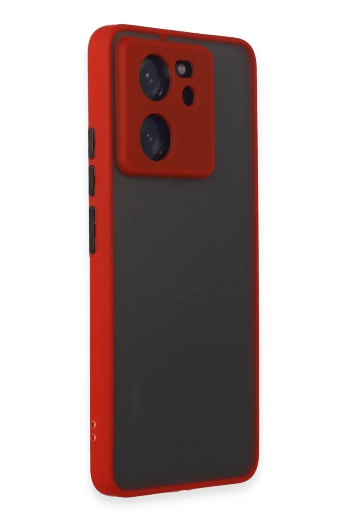Xiaomi Mi 13T Pro Uyumlu Kılıf Montreal Silikon Kapak - Kırmızı