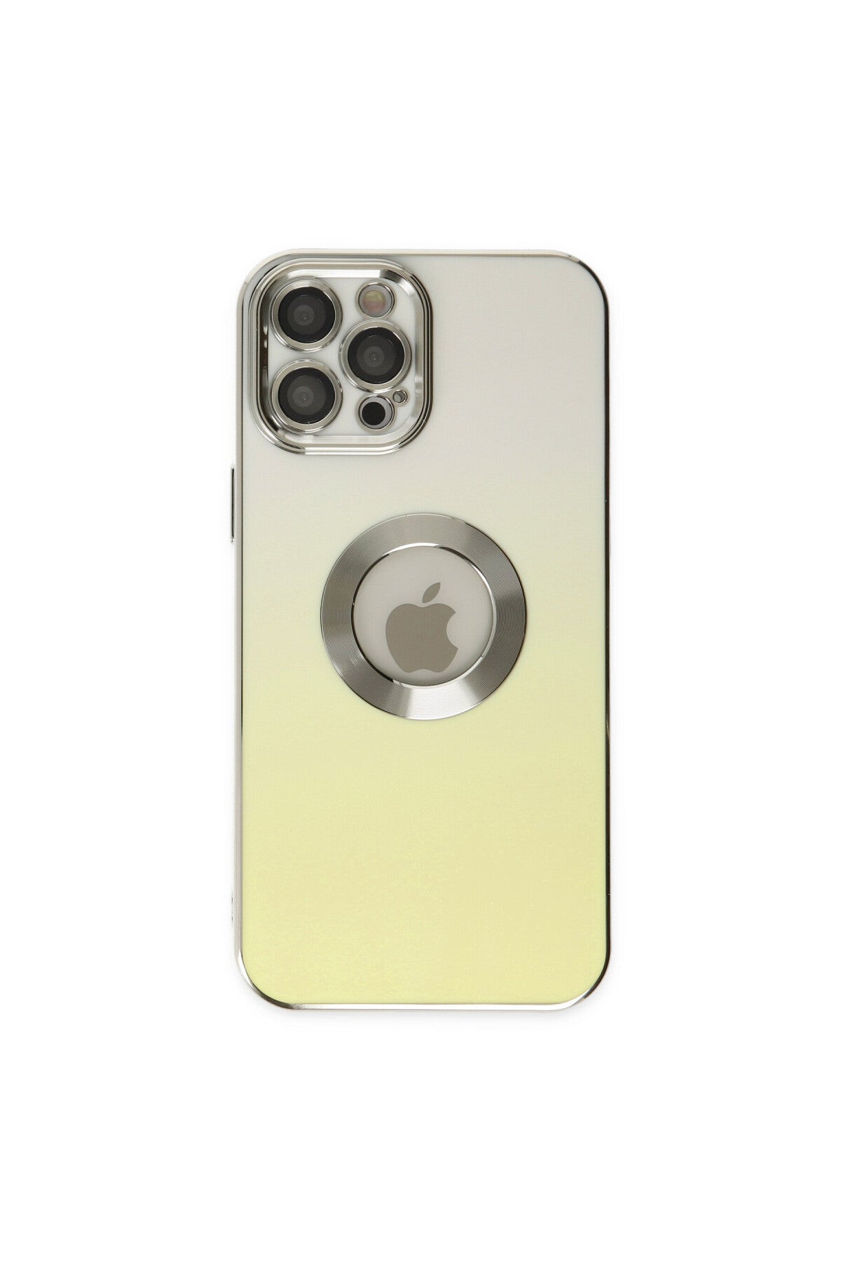 Apple iPhone 12 Pro Uyumlu Kılıf Best Silikon - Sarı