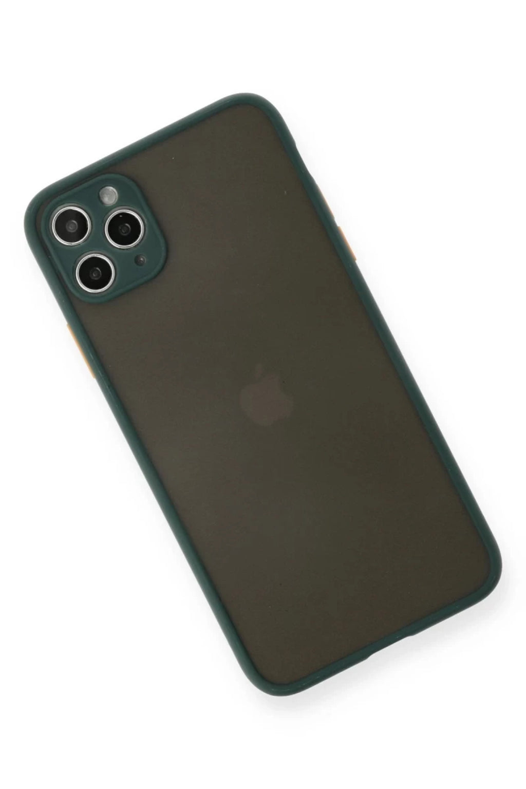 Apple iPhone 11 Pro Max Uyumlu Kılıf Montreal Silikon Kapak - Yeşil