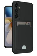 Samsung Galaxy S24 Plus Uyumlu Kelvin Kartvizitli Silikon - Siyah