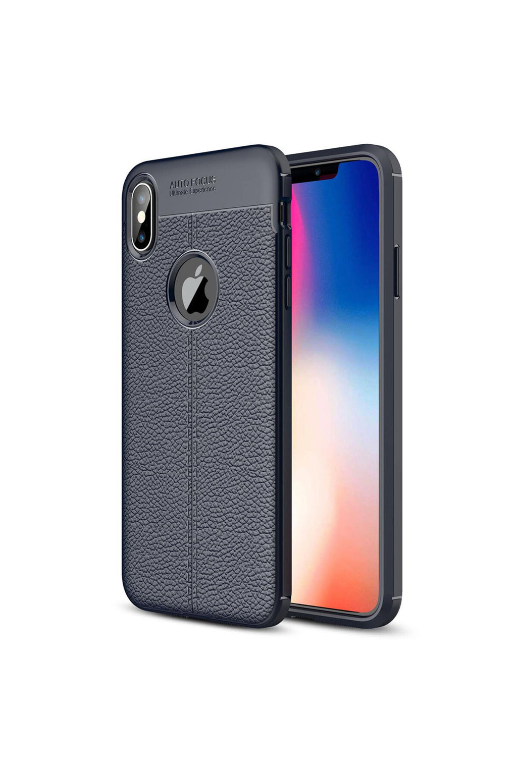 Apple iPhone XS Max Uyumlu Kılıf Auto Focus Kapak - Lacivert