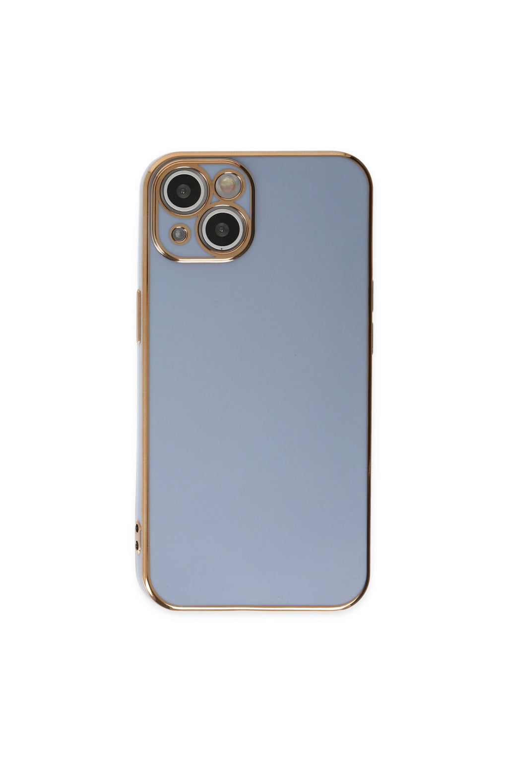 Apple iPhone 14 Uyumlu Kılıf Volet Silikon - Mavi