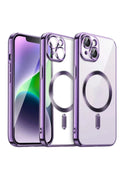 Apple iPhone 13 Uyumlu Kılıf Kross Magneticsafe Kapak - Mor