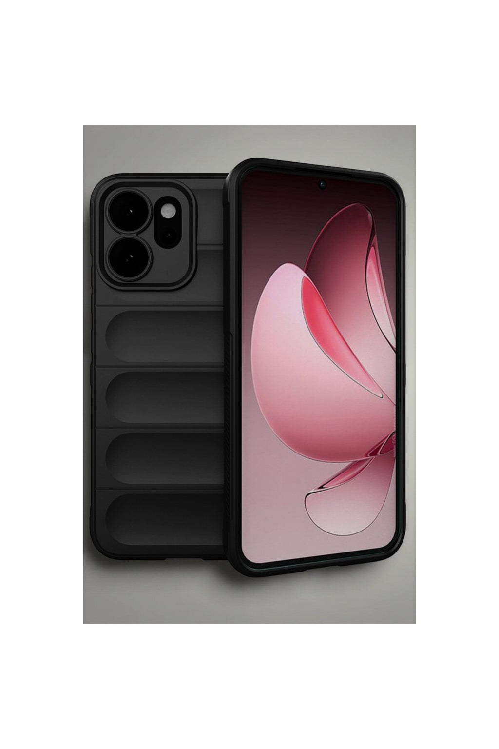 Oppo Reno 14 Uyumlu Optimum Silikon - Siyah