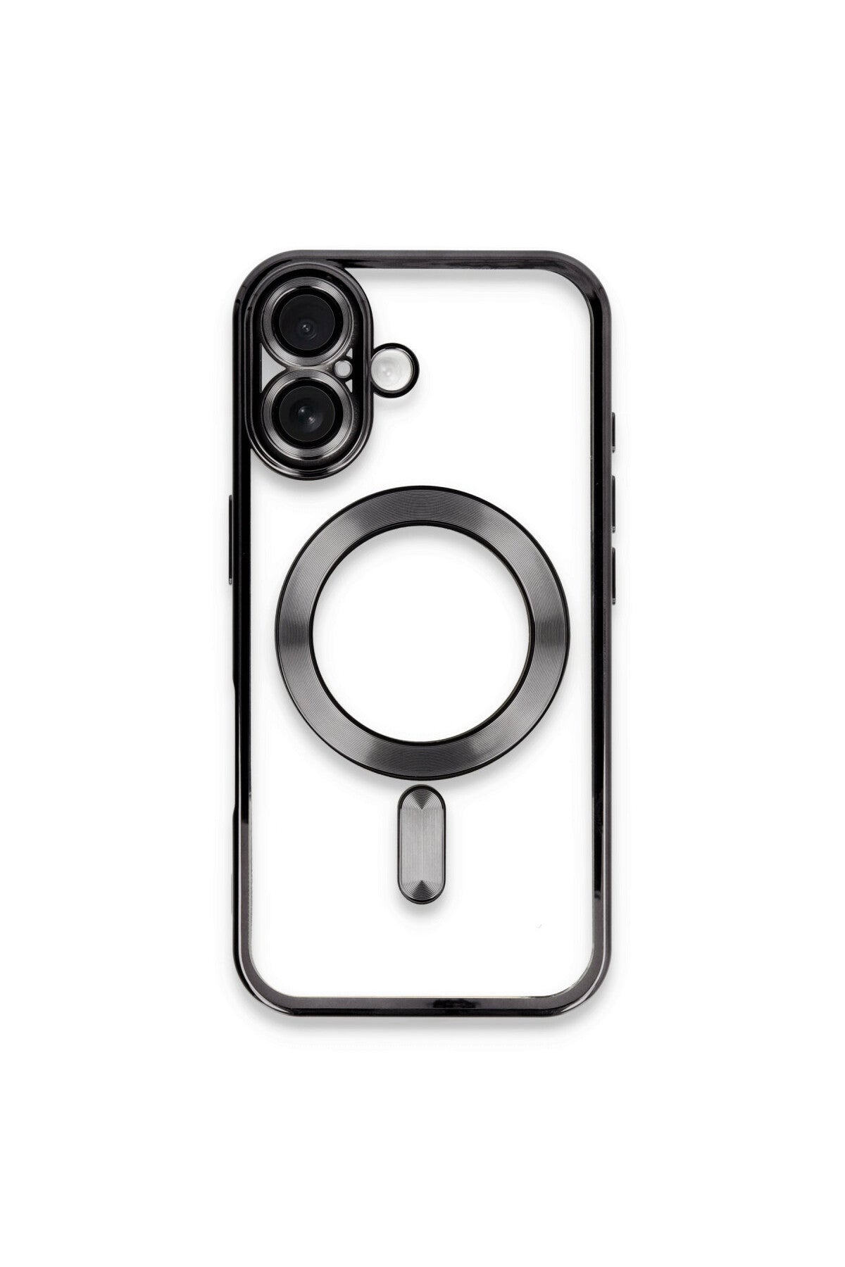 Apple iPhone 16 Plus Uyumlu Kılıf Kross Magneticsafe Kapak - Siyah