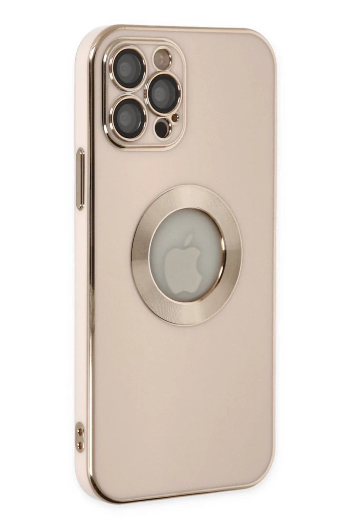 Apple iPhone 12 Pro Uyumlu Kılıf Store Silikon - Pembe