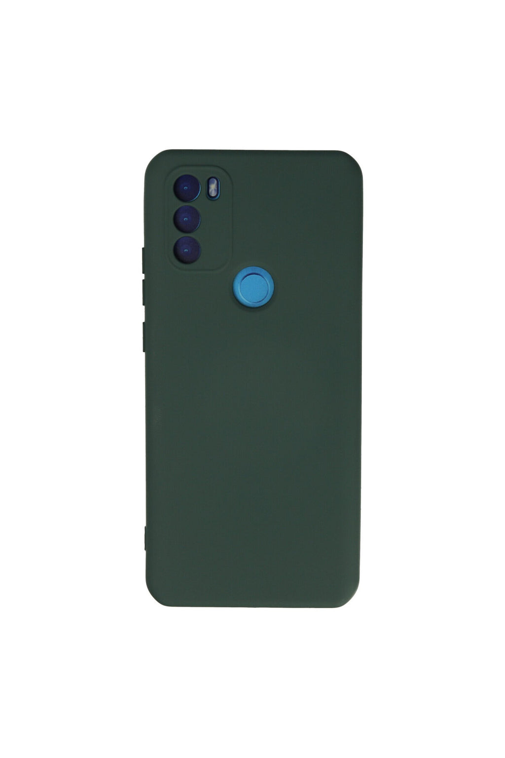 General Mobile GM 21 Plus Kılıf Nano içi Kadife Silikon - Koyu Yeşil