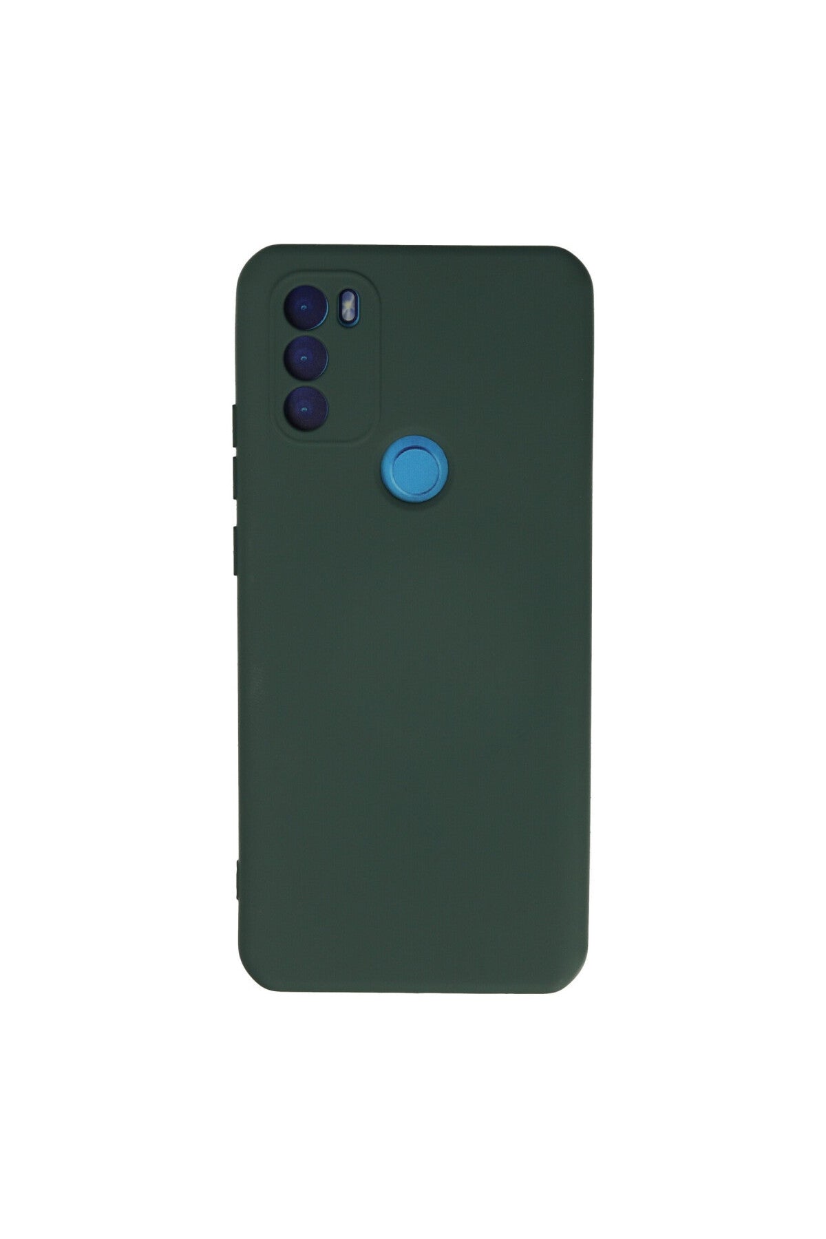 General Mobile GM 21 Plus Kılıf Nano içi Kadife Silikon - Koyu Yeşil