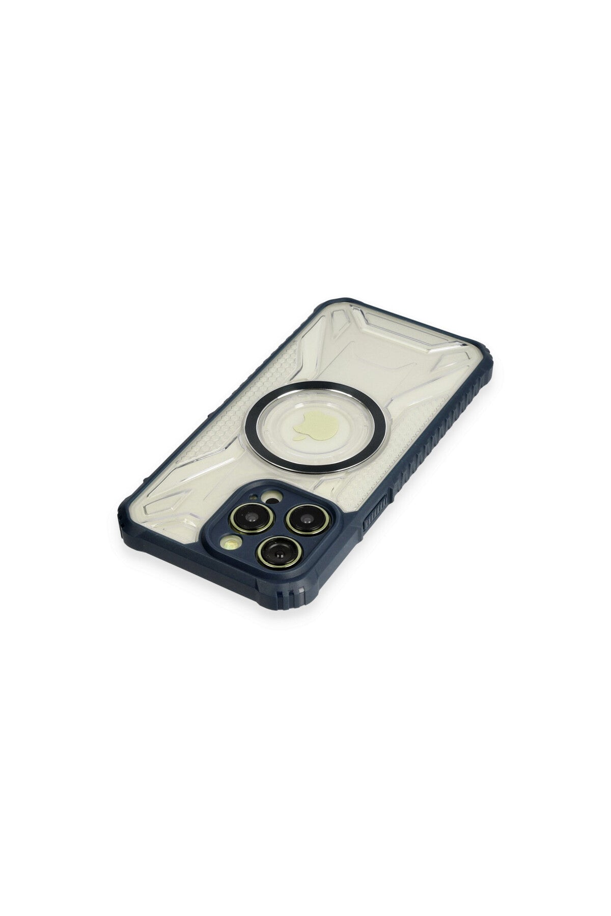 Apple iPhone 12 Pro Max Uyumlu Kılıf Prag Magneticsafe Kapak - Lacivert