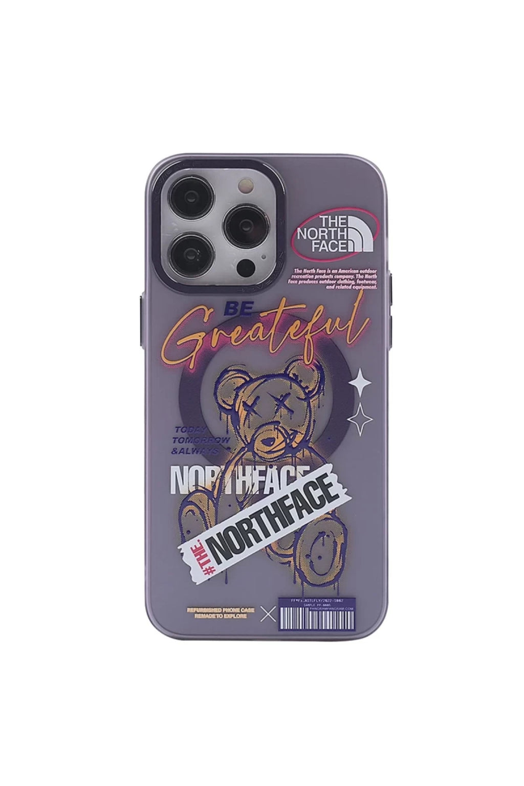 Apple iPhone 14 Pro Uyumlu Kılıf Apollo Magneticsafe Desenli Kapak - Apollo Mor - 2