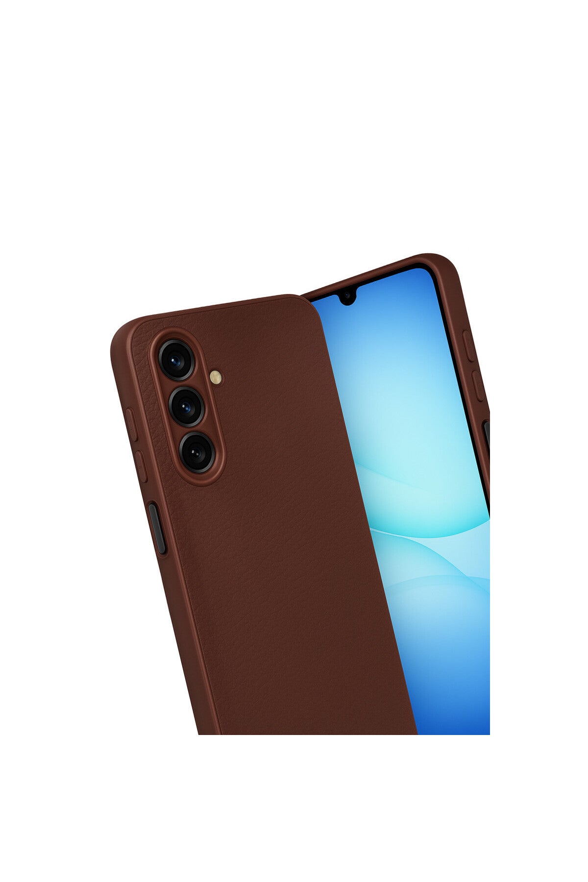 Samsung Galaxy A17 5G Uyumlu Thermax Silikon Kılıf - Bordo