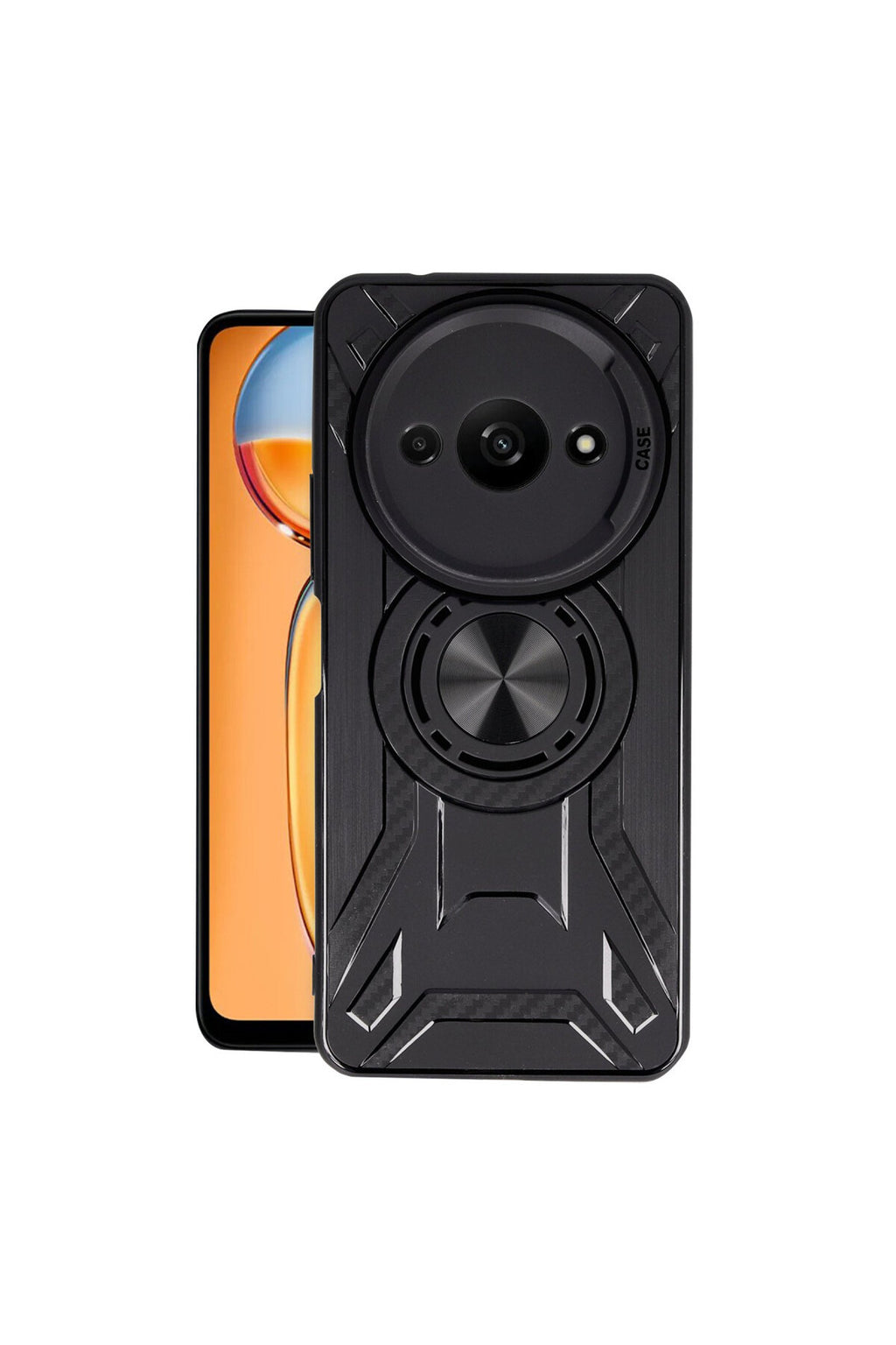 Xiaomi Redmi A3 4G Uyumlu Kılıf Lincoln Silikon - Siyah
