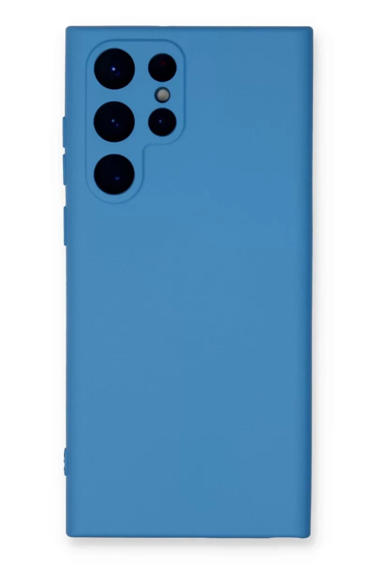 Samsung Galaxy S24 Ultra Uyumlu Kılıf Nano içi Kadife Silikon - Mavi