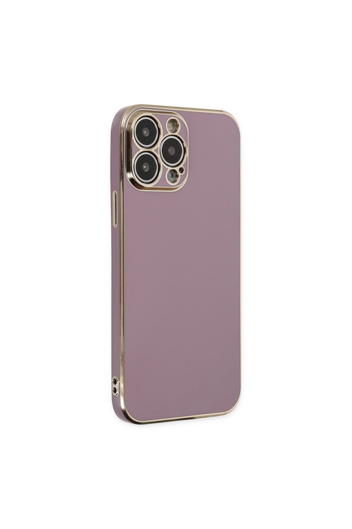 Apple iPhone 14 Pro Uyumlu Kılıf Volet Silikon - Mor