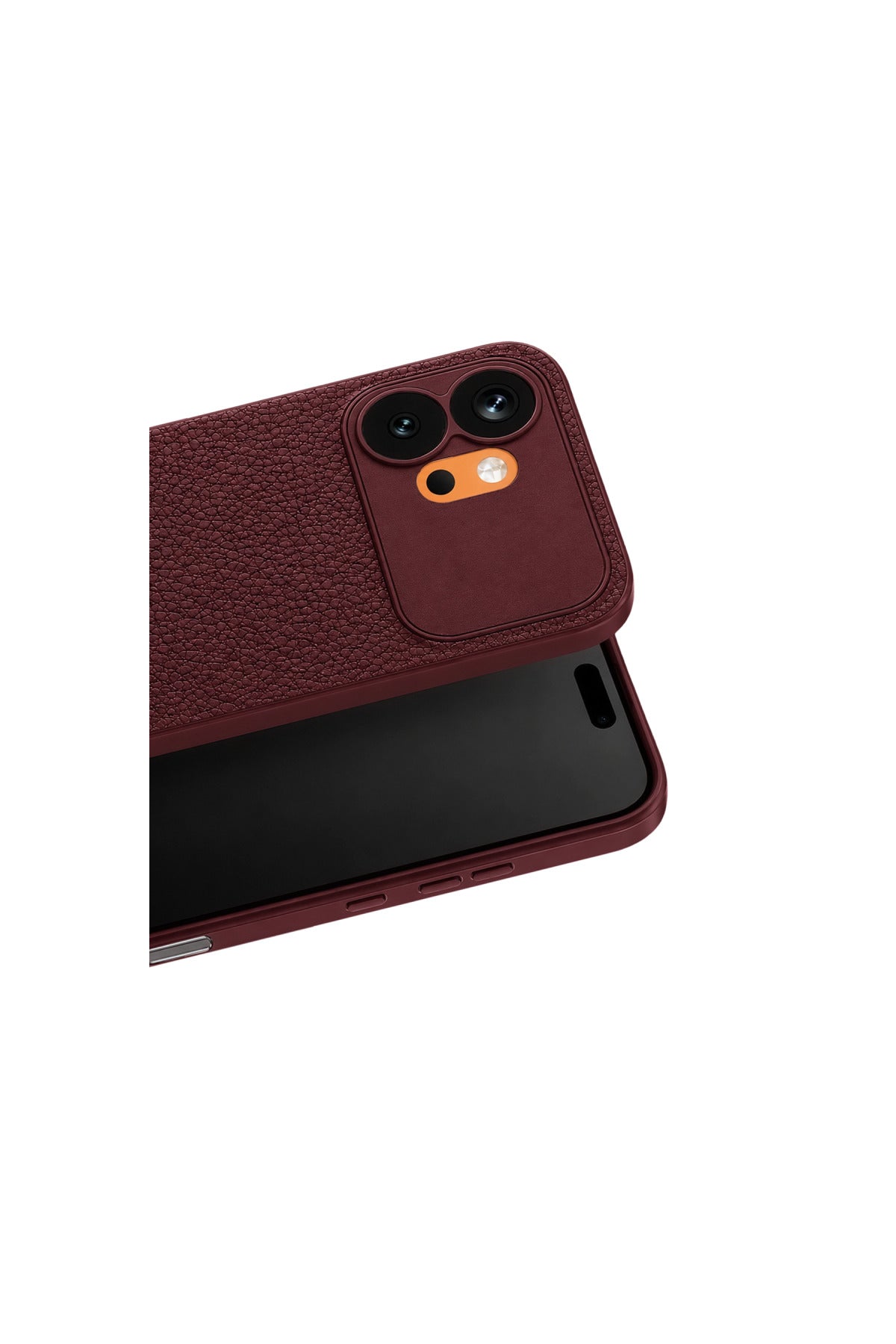 Huawei Honor 600 Uyumlu Thermax Silikon Kılıf - Bordo