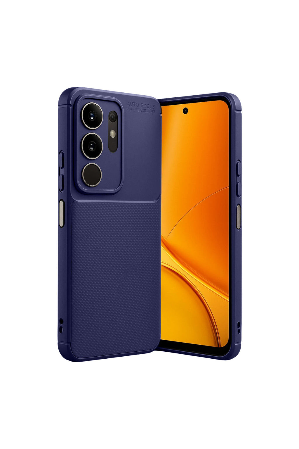 Vivo Y29 4G Uyumlu Auto Focus Karbon Kapak - Lacivert