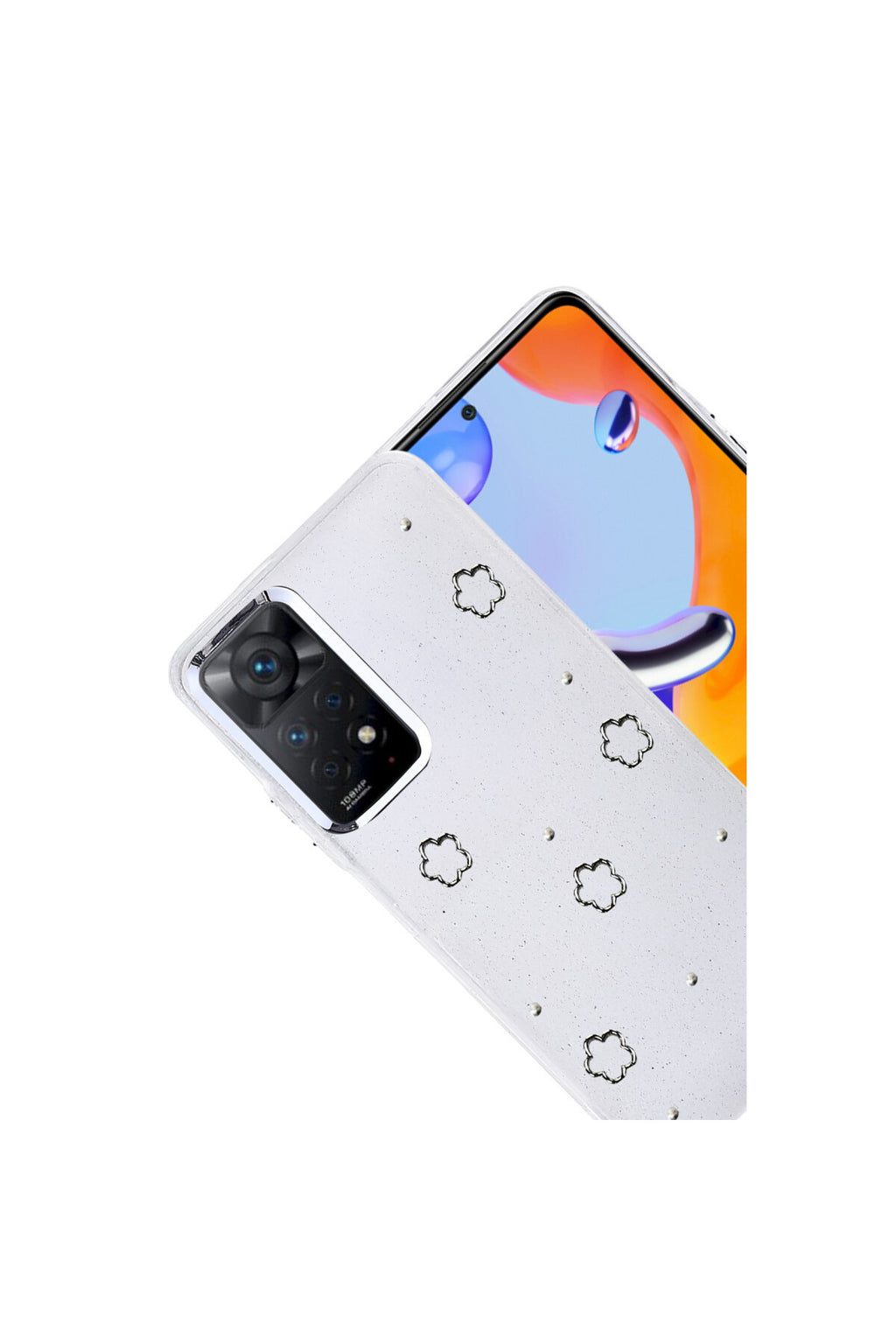 Xiaomi Redmi Note 11 Pro Uyumlu Fiyonk Desenli Kapak - Desen 2