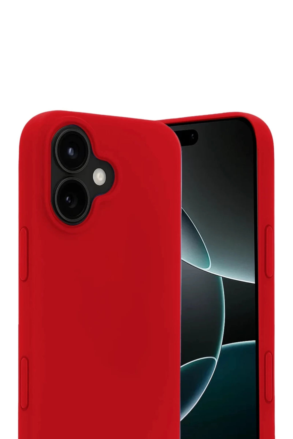 Apple iPhone 17 Uyumlu First Silikon - Kırmızı