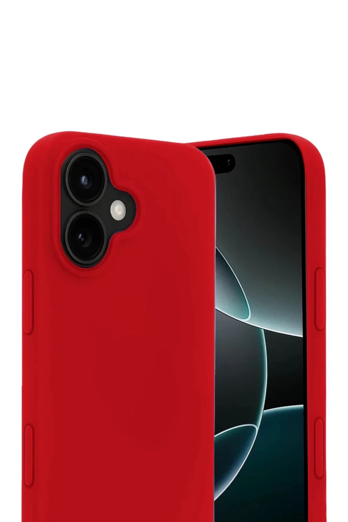 Apple iPhone 17 Uyumlu First Silikon - Kırmızı