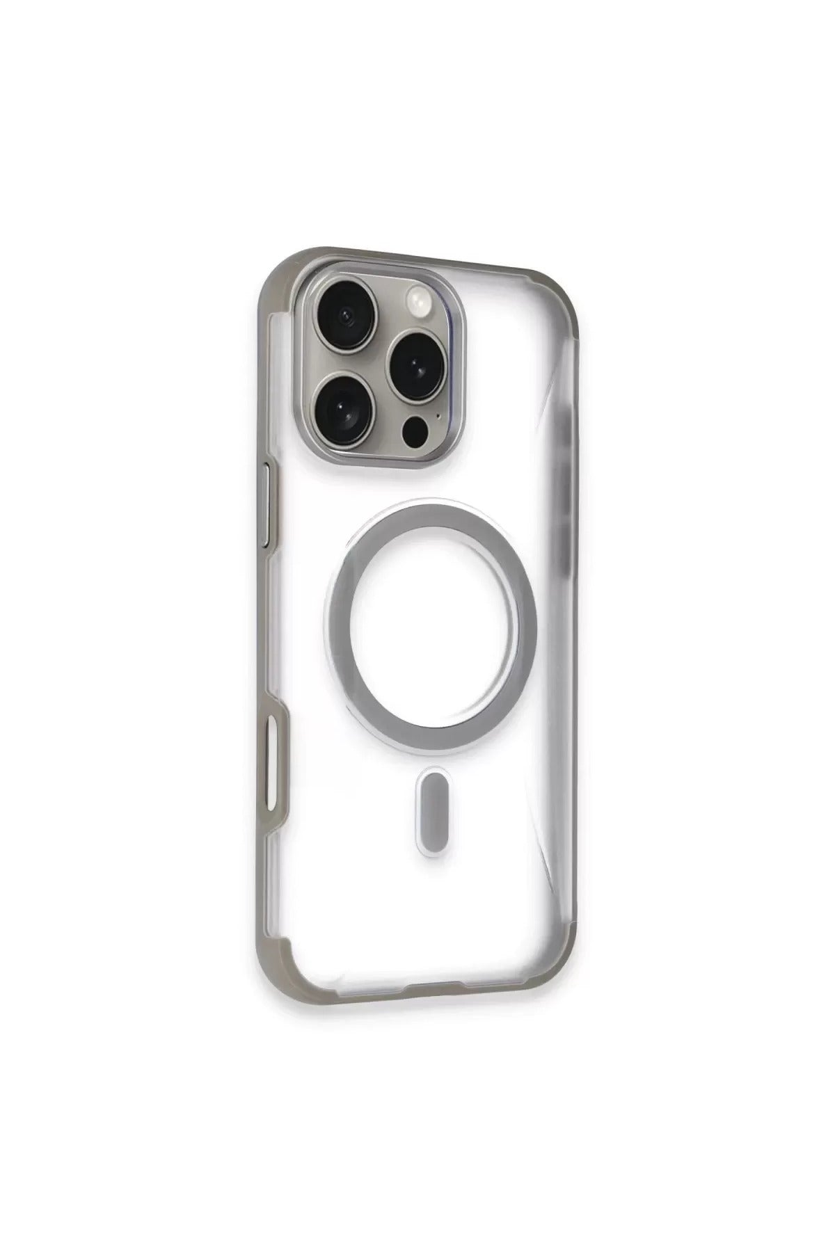 Joko Apple iPhone 14 Pro Max Uyumlu Hilton Magsafe Kapak - Titan Gri