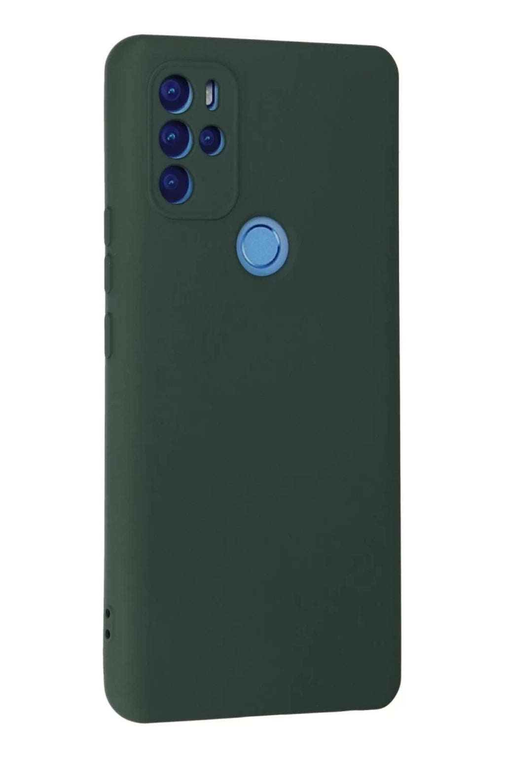 General Mobile GM 21 Pro Kılıf Nano içi Kadife Silikon - Koyu Yeşil