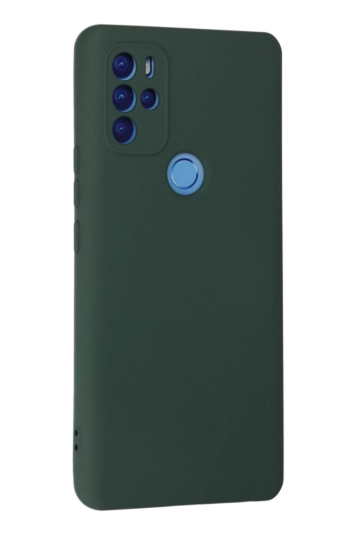 General Mobile GM 21 Pro Kılıf Nano içi Kadife Silikon - Koyu Yeşil