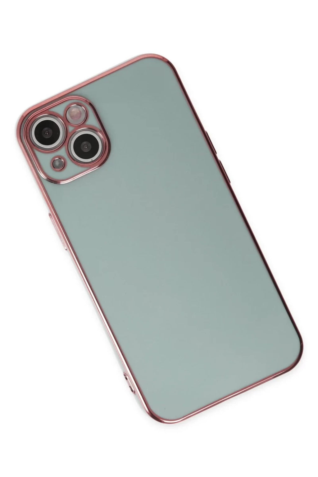 Apple iPhone 14 Uyumlu Kılıf Volet Silikon - Açık Yeşil