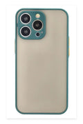 Apple iPhone 15 Pro Max Uyumlu Kılıf Montreal Silikon Kapak - Yeşil