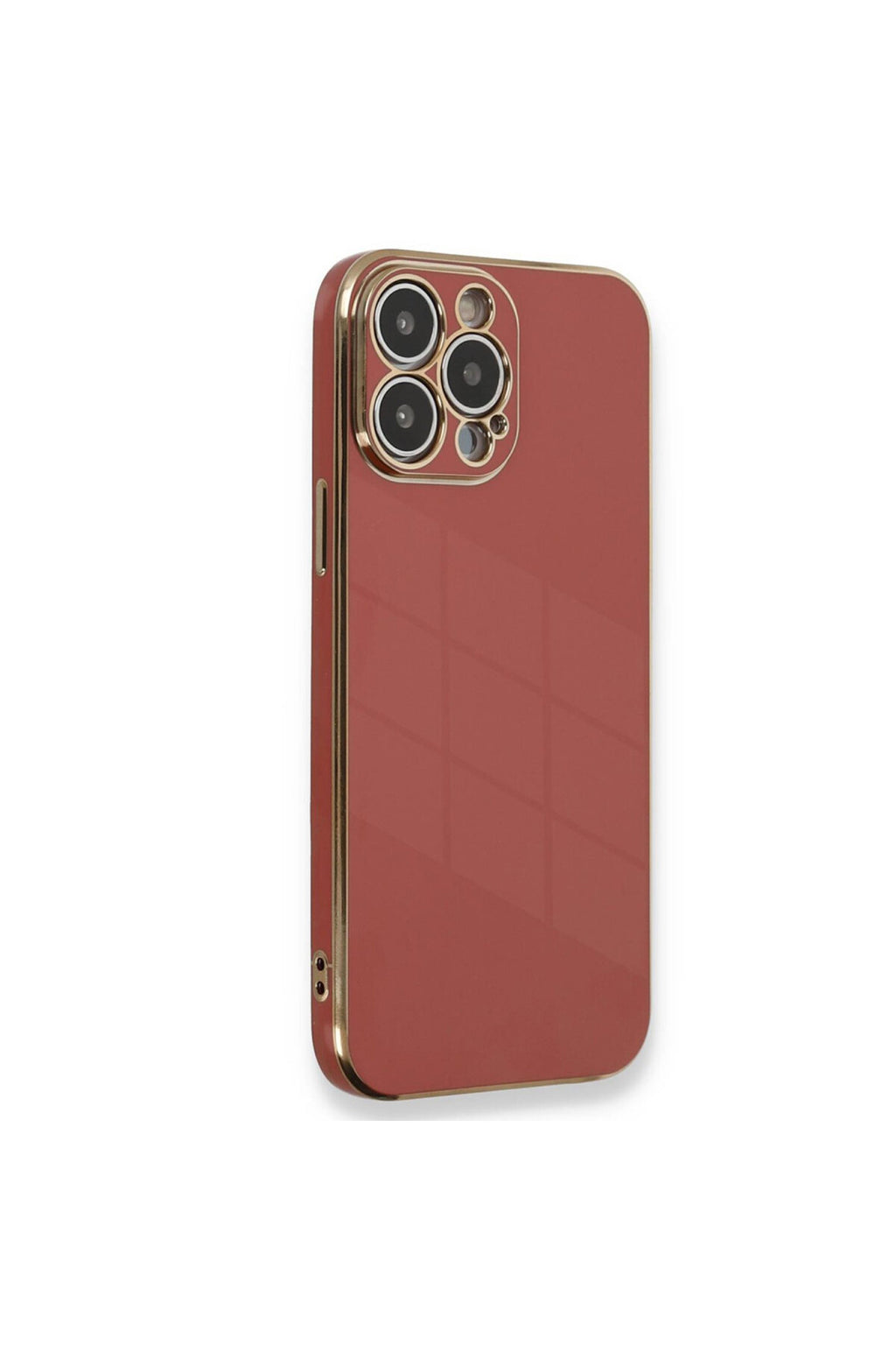 Apple iPhone 15 Pro Uyumlu Kılıf Volet Silikon - Kırmızı