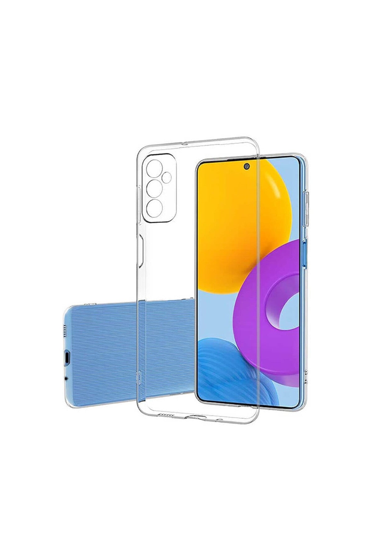 Samsung Galaxy A15 4G Uyumlu Kılıf Lüx Şeffaf Silikon