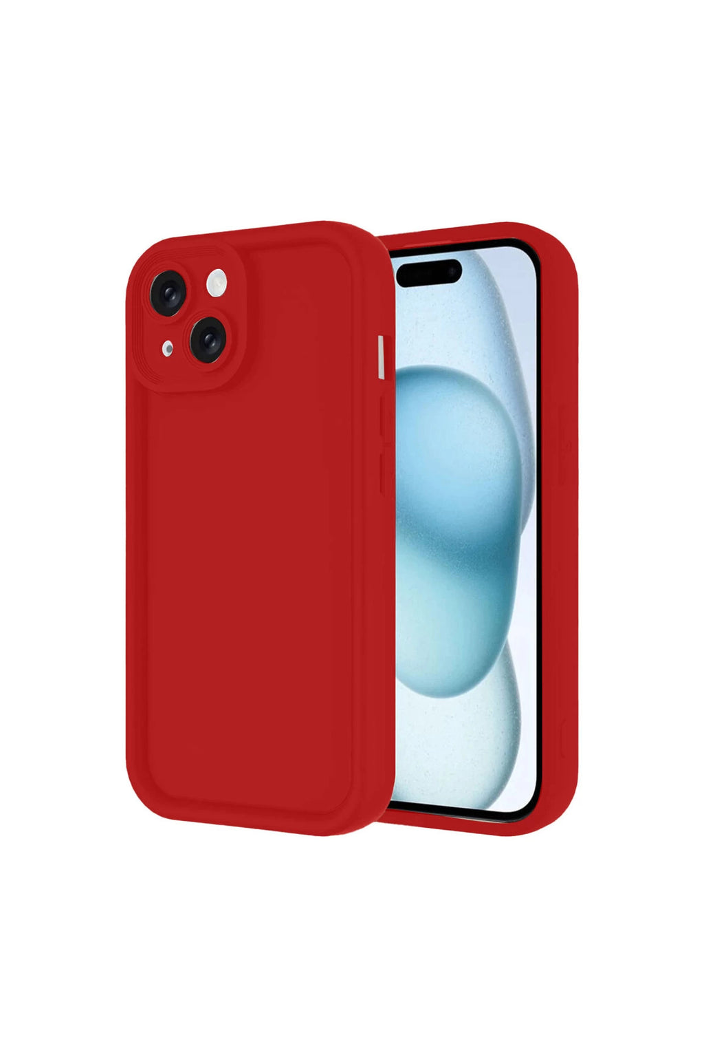 Apple iPhone 14 Uyumlu Kılıf Viera Silikon - Kırmızı