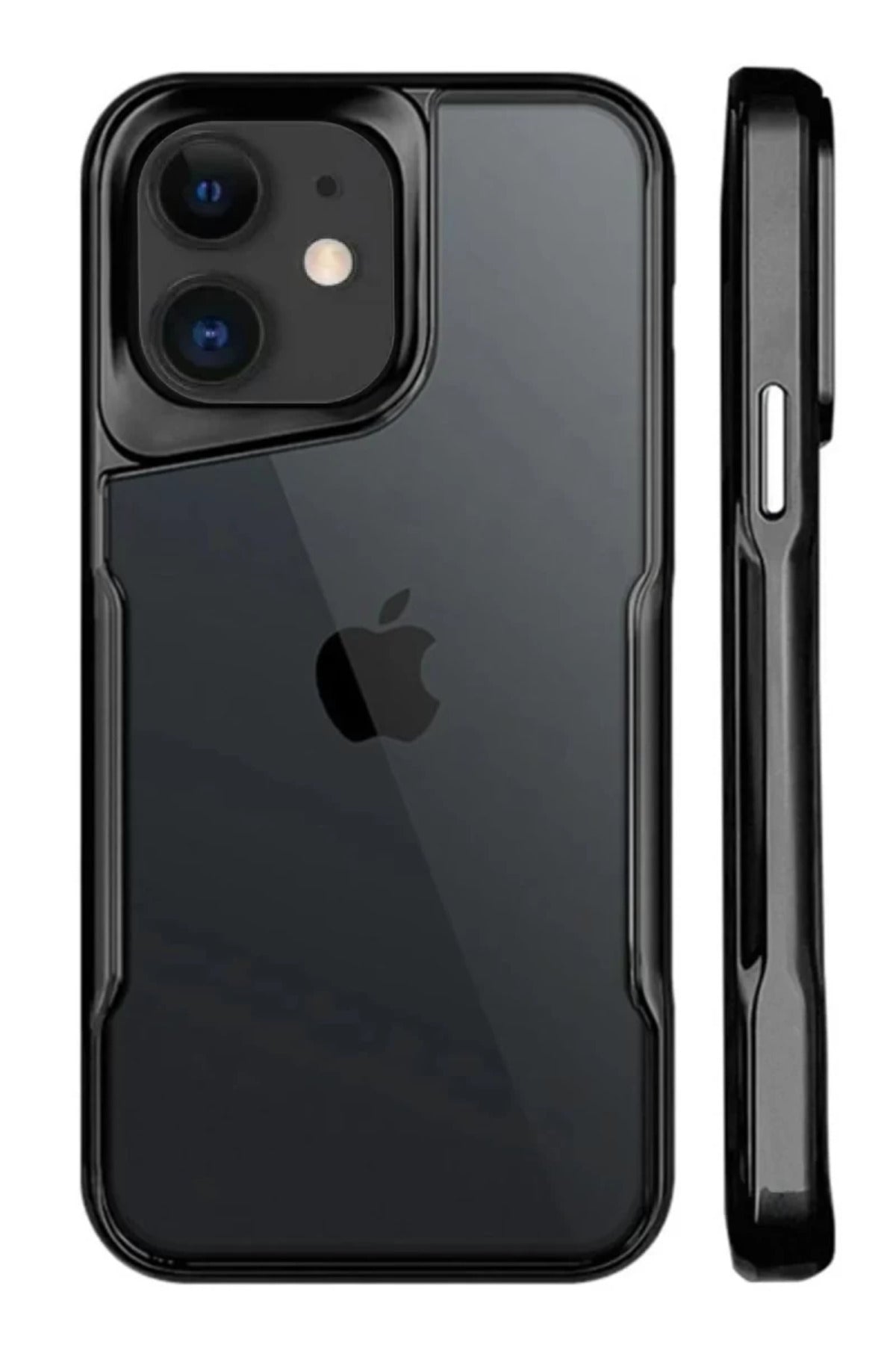 Apple iPhone 11 Uyumlu Kılıf Boyi Silikon Kapak - Siyah